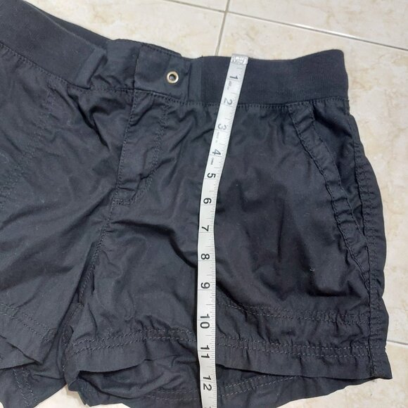 a.n.a. Ana A New Approach Black Elastic Shorts Perfect For Summer Size 4 - Picture 9 of 10